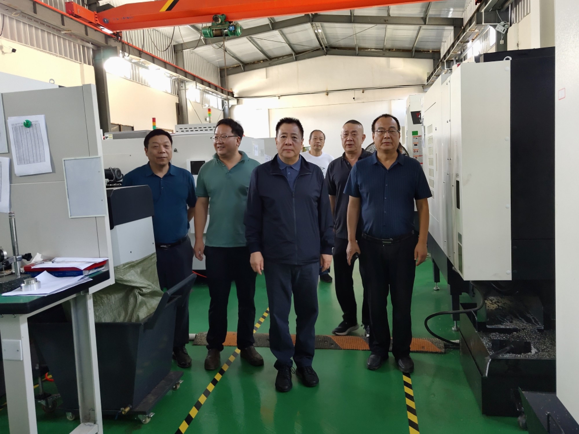 工投集團黨委書記、董事長金輝赴陜西長鋼新興科技產業(yè)公司調研