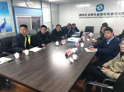 集團(tuán)領(lǐng)導(dǎo)會(huì)同航天六院、航天六院十一所（京）調(diào)研灞橋生活垃圾無(wú)害化處理項(xiàng)目