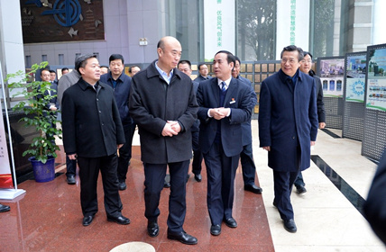 【陜鼓集團】陜西省委副書記、省長、省政府黨組書記劉國中一行蒞臨陜鼓視察指導(dǎo)工作