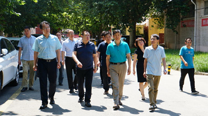 市國資委劉三民主任到集團調研指導“僵尸企業(yè)”處置工作